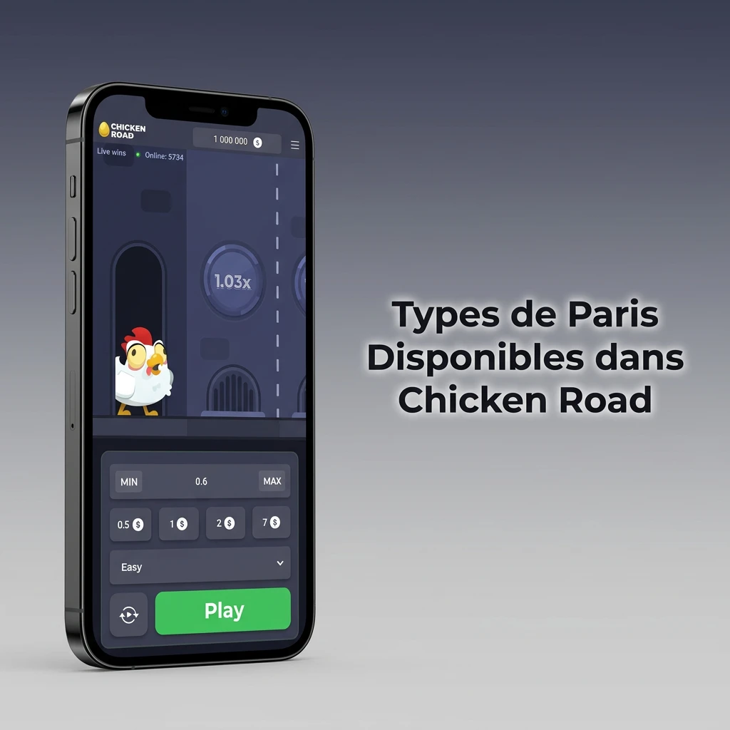 Types de paris dans Chicken Road : mise simple, double mise, Auto-bet et Auto-cashout expliqués